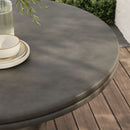Brion 48" Indoor - Outdoor Patio Concrete Round Dining Table by Modway by HouseOfZazla