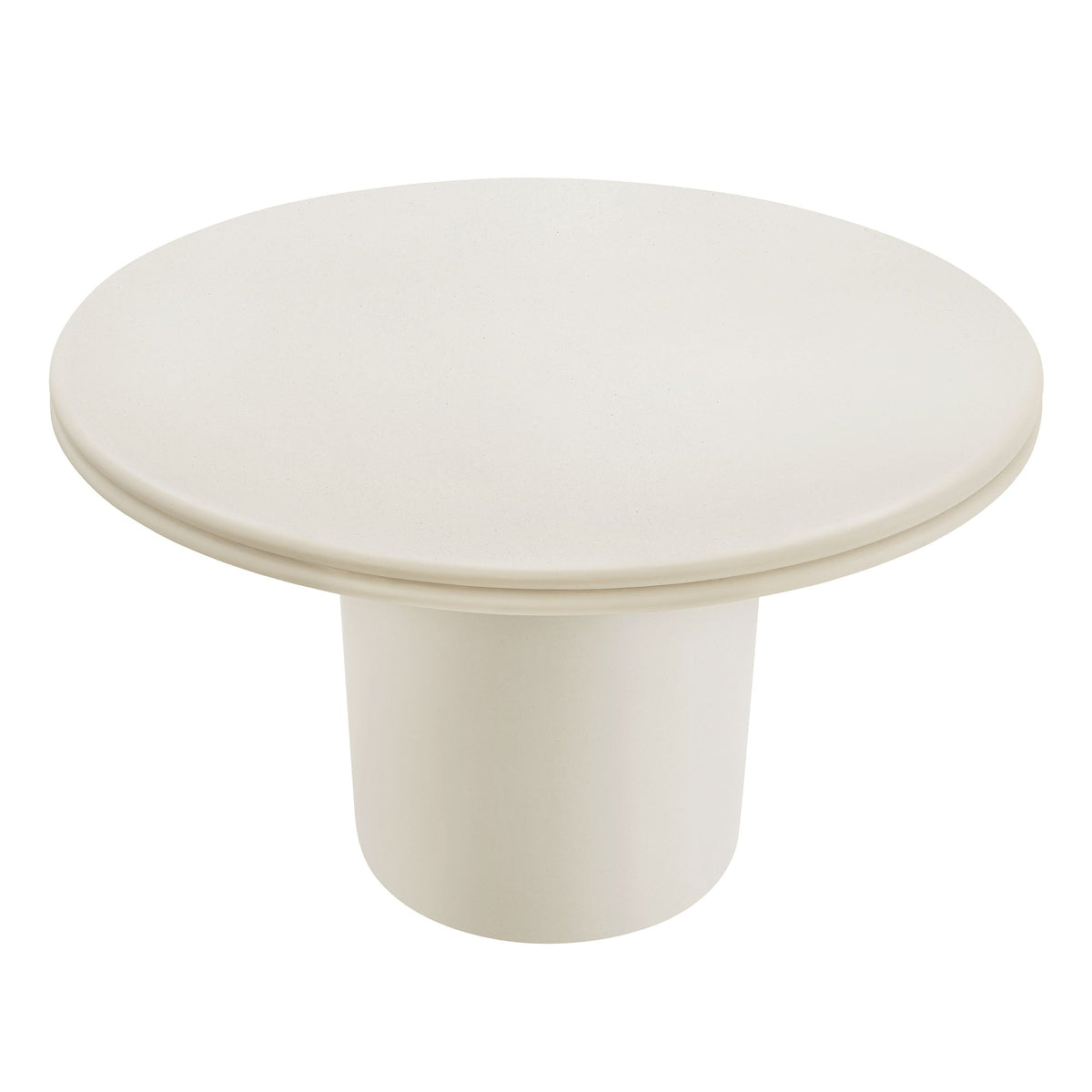 Brion 48" Indoor - Outdoor Patio Concrete Round Dining Table by Modway, photo 4 of 14