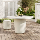 Brion 48" Indoor - Outdoor Patio Concrete Round Dining Table by Modway by HouseOfZazla