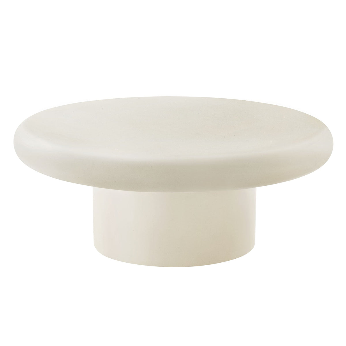 Argos Indoor-Outdoor Patio Concrete Round Coffee Table by Modway, photo 14 of 14