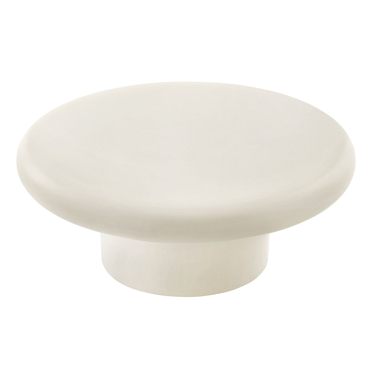 Argos Indoor-Outdoor Patio Concrete Round Coffee Table by Modway, photo 11 of 14