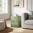 Jordana Square Plinth Indoor - Outdoor Patio Concrete Side Table by HouseOfZazla