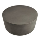 Brion Round Indoor-Outdoor Concrete Coffee Table by Modway by HouseOfZazla