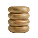 Ellery Round Stacked Wood Side Table by Modway by HouseOfZazla