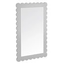 Emmeline Scalloped Rectangle Wall Mirror by Modway by HouseOfZazla