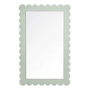 Emmeline Scalloped Rectangle Wall Mirror by Modway by HouseOfZazla