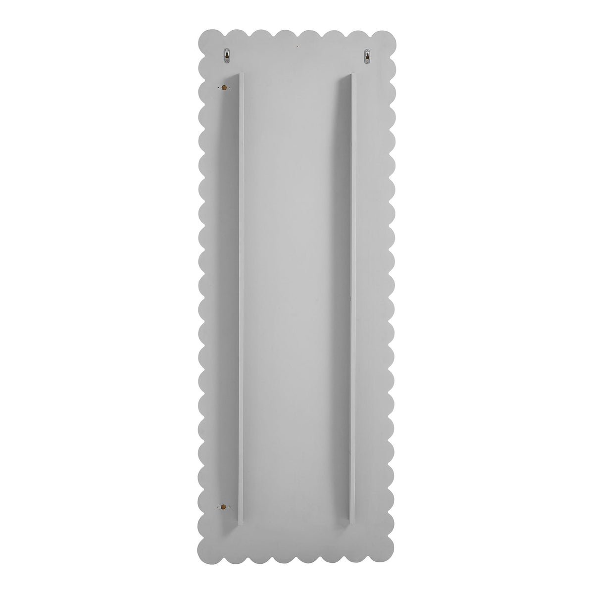 Emmeline Scalloped Rectangle Floor Mirror by Modway, photo 5 of 21