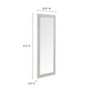 Emmeline Scalloped Rectangle Floor Mirror by Modway by HouseOfZazla