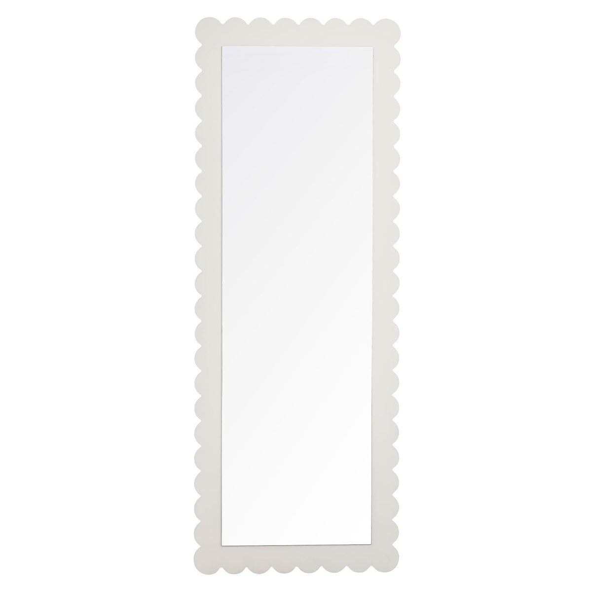 Emmeline Scalloped Rectangle Floor Mirror by Modway, photo 14 of 21