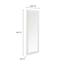 Emmeline Scalloped Rectangle Floor Mirror by Modway by HouseOfZazla