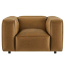 Auren Upholstered Vegan Leather Modular Armchair by Modway by HouseOfZazla