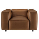 Auren Upholstered Vegan Leather Modular Armchair by Modway by HouseOfZazla