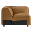 Auren Upholstered Vegan Leather Modular Corner Chair by Modway by HouseOfZazla