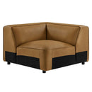 Auren Upholstered Vegan Leather Modular Corner Chair by Modway by HouseOfZazla