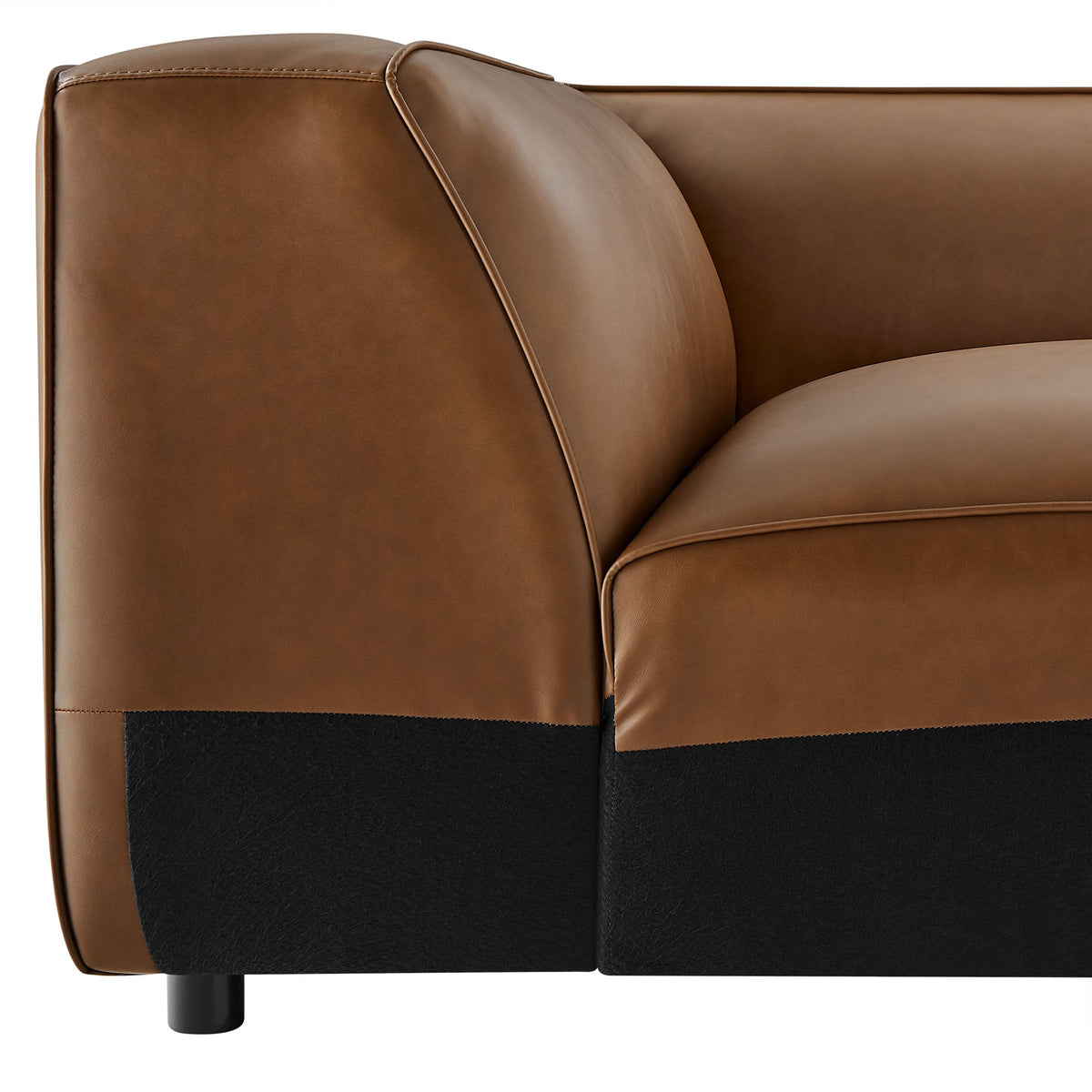 Auren Upholstered Vegan Leather Modular Corner Chair by Modway, photo 8 of 14