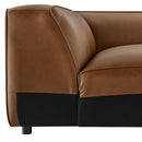 Auren Upholstered Vegan Leather Modular Corner Chair by Modway by HouseOfZazla