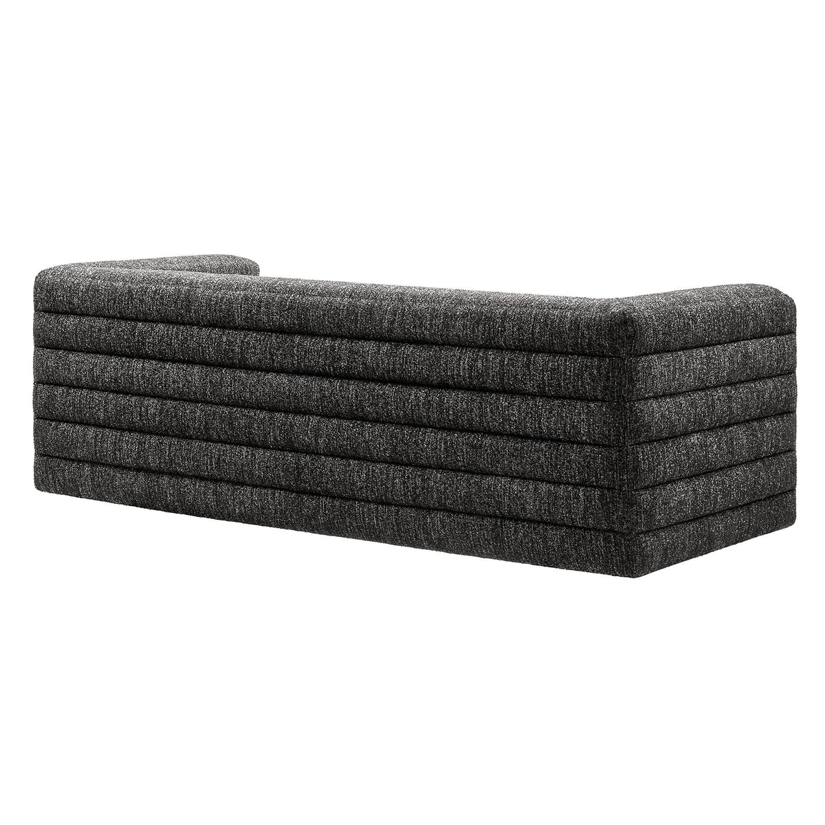 Relle Channel Tufted Boucle Upholstered Sofa by Modway, photo 5 of 14