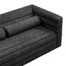 Relle Channel Tufted Boucle Upholstered Sofa by Modway by HouseOfZazla