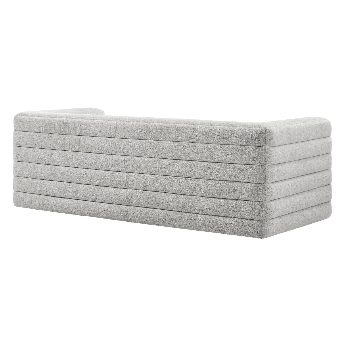 Relle Channel Tufted Boucle Upholstered Sofa by Modway, photo 10 of 14