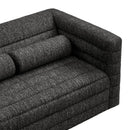 Relle Channel Tufted Boucle Upholstered Loveseat by Modway by HouseOfZazla