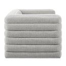 Relle Channel Tufted Boucle Upholstered Loveseat by Modway by HouseOfZazla