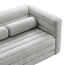 Relle Channel Tufted Boucle Upholstered Loveseat by Modway by HouseOfZazla