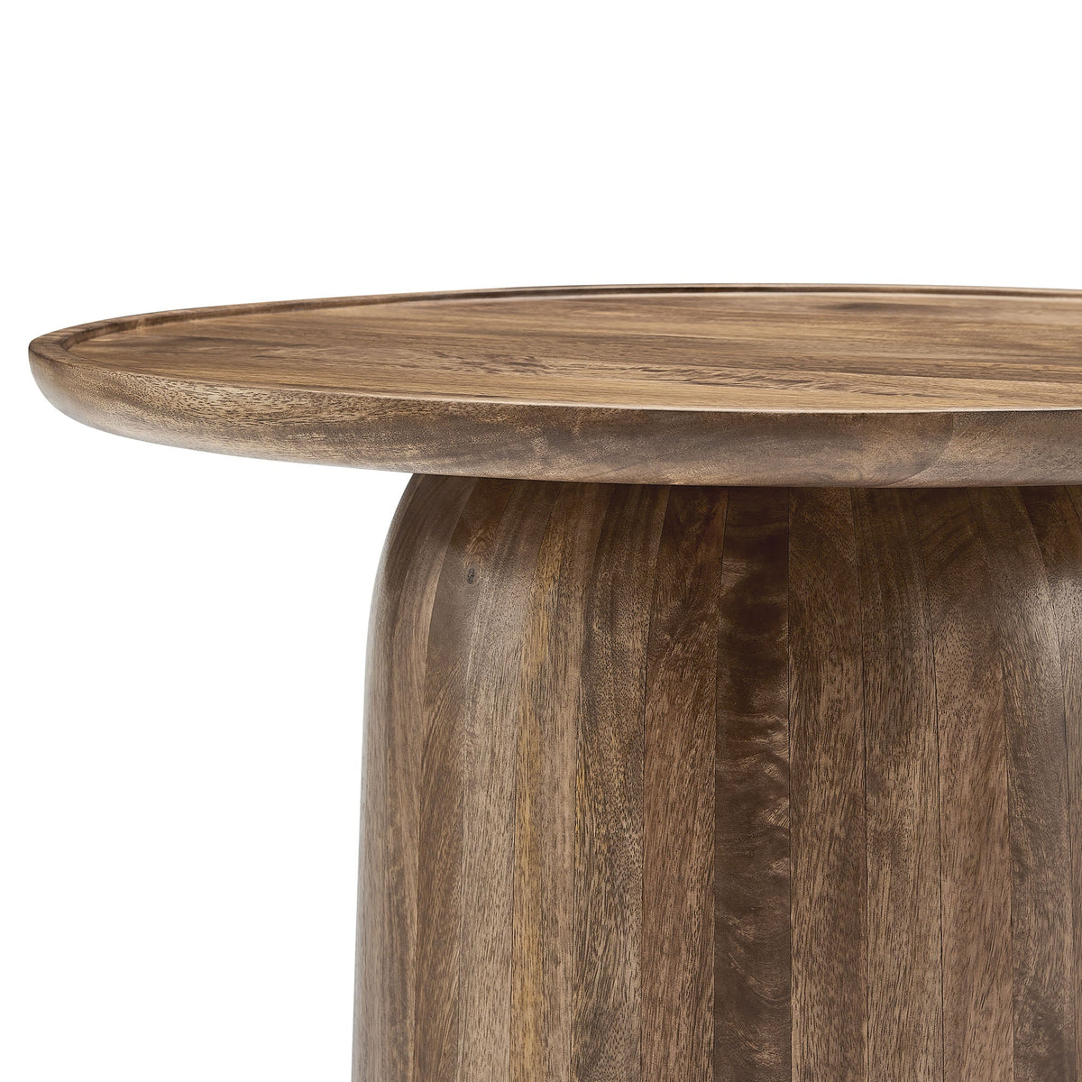 Holloway 30" Round Mango Wood Coffee Table by Modway, photo 10 of 14