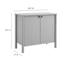 Emmeline 35" 2-Door Scalloped Sideboard Cabinet by Modway by HouseOfZazla