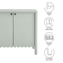 Emmeline 35" 2-Door Scalloped Sideboard Cabinet by Modway by HouseOfZazla