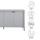 Emmeline 66" 4-Door Scalloped Sideboard Cabinet by Modway by HouseOfZazla