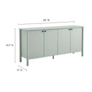 Emmeline 66" 4-Door Scalloped Sideboard Cabinet by Modway by HouseOfZazla
