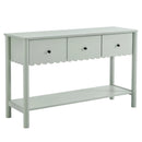 Emmeline 3-Drawer Scalloped Console Table by Modway by HouseOfZazla