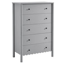 Emmeline Scalloped 5-Drawer Chest by Modway by HouseOfZazla