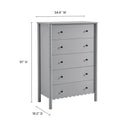 Emmeline Scalloped 5-Drawer Chest by Modway by HouseOfZazla