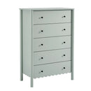 Emmeline Scalloped 5-Drawer Chest by Modway by HouseOfZazla