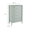 Emmeline Scalloped 5-Drawer Chest by Modway by HouseOfZazla