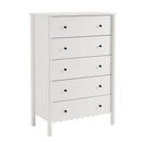 Emmeline Scalloped 5-Drawer Chest by Modway by HouseOfZazla