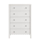 Emmeline Scalloped 5-Drawer Chest by Modway by HouseOfZazla
