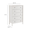 Emmeline Scalloped 5-Drawer Chest by Modway by HouseOfZazla