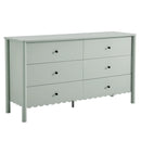 Emmeline Scalloped 6-Drawer Dresser by Modway by HouseOfZazla