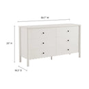 Emmeline Scalloped 6-Drawer Dresser by Modway by HouseOfZazla