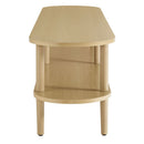 Torus Oval Wood TV Stand by Modway by HouseOfZazla