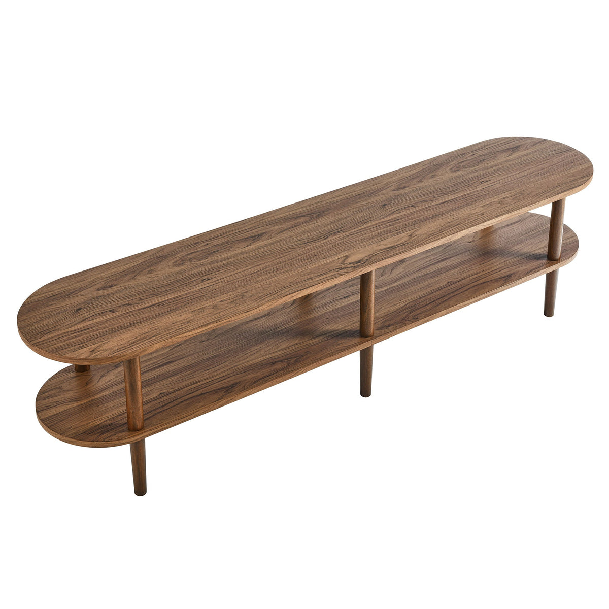 Torus Oval Wood TV Stand by Modway, photo 6 of 14