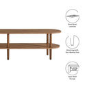 Torus Oval Wood TV Stand by Modway by HouseOfZazla