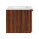 Zia 24" Wall-Mount Bathroom Vanity with Marble Sink by Modway by HouseOfZazla