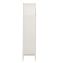 Nolan 1-Piece Wood Storage Cabinet with Arched Glass Doors by HouseOfZazla
