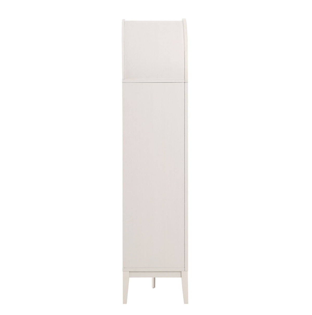 Nolan 74" Tall Wide Arched Storage Display Cabinet Bookshelf by Modway, photo 4 of 28