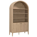 Nolan 74" Tall Wide Arched Storage Display Cabinet Bookshelf by Modway by HouseOfZazla