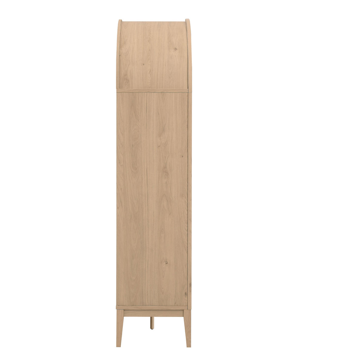 Nolan 74" Tall Wide Arched Storage Display Cabinet Bookshelf by Modway, photo 17 of 28