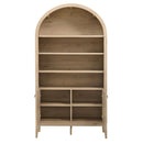 Nolan 74" Tall Wide Arched Storage Display Cabinet Bookshelf by Modway by HouseOfZazla